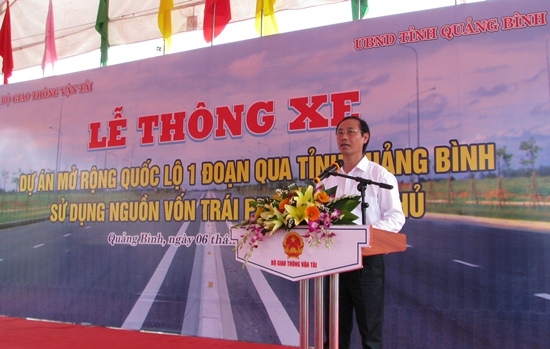 Thứ trưởng Lê Đình Thọ phát biểu tại buổi Lễ