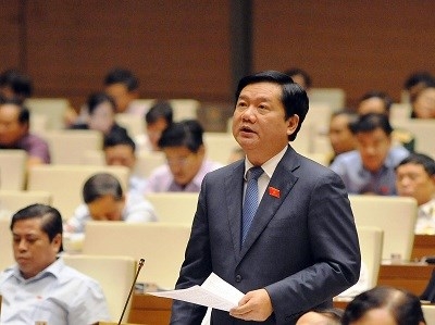 Bộ trưởng Bộ GTVT Đinh La Thăng. Ảnh- VGP:Nhật Bắc