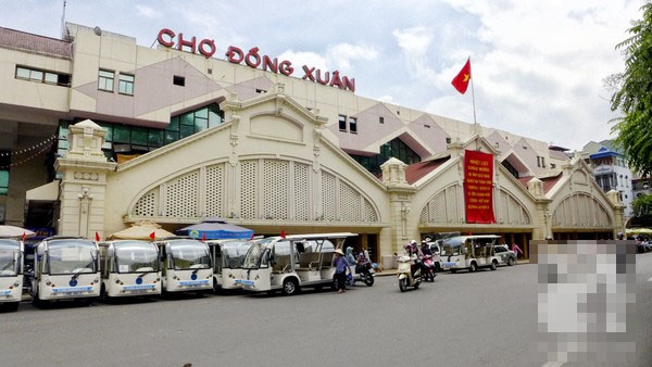Mức thu phí chợ Đồng Xuân tăng thêm 350.000 đồng:m