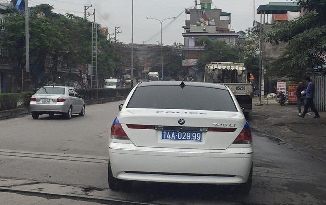 CSGT Quảng Ninh tuần tra bằng xe BMW
