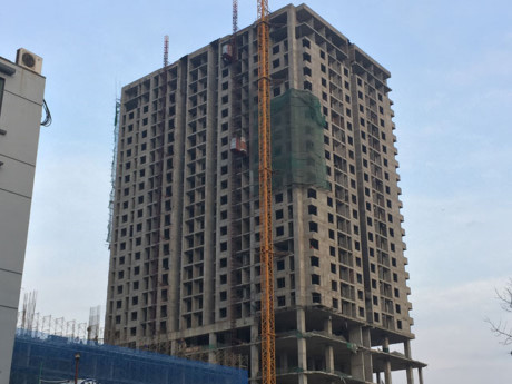 Công trình xây dựng ở số 62 đường Nguyễn Huy Tưởng
