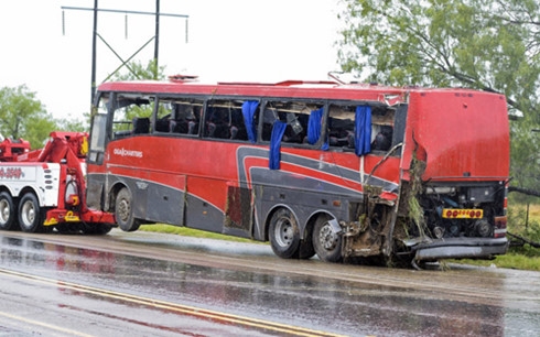 Tai nạn xe buýt kinh hoàng, 8 người chết, 44 người