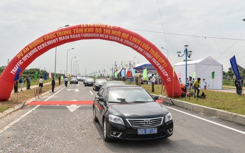 Thông xe tuyến đường 2.300 tỷ nối Hà Nội–Vĩnh Phúc