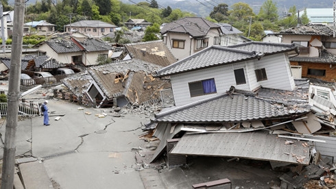 Nhật Bản lại chấn động vì trận động đất mạnh