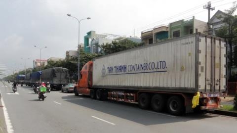 Nguy cơ tràn ngập xe container siêu trường