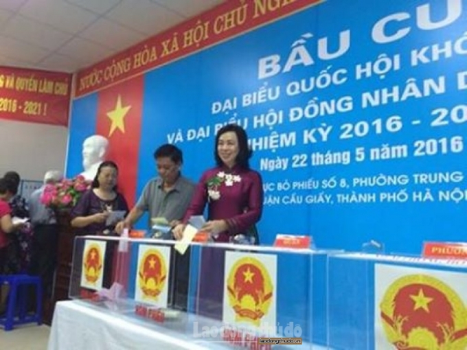 HN công bố kết quả bầu cử,ông Nguyễn Đức Chung dàn