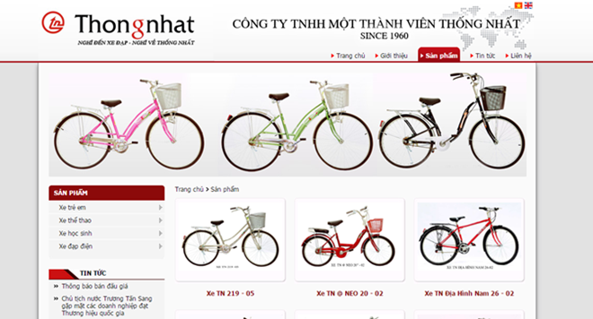 Xe đạp Thống Nhất và giấc mơ thị phần 