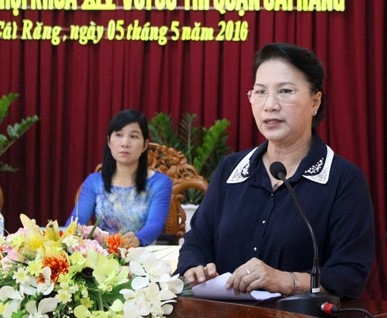 Bà Nguyễn Thị Kim Ngân dẫn đầu danh sách trúng cử 