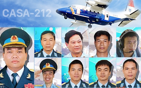 Thông tin về lễ truy điệu 9 thành viên tổ bay CASA