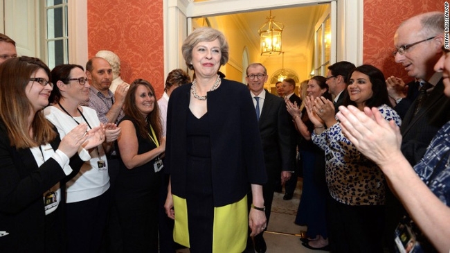 Bà Theresa May trở thành tân Thủ tướng An