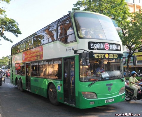 Đà Nẵng sẽ có xe buýt hai tầng để hạn c