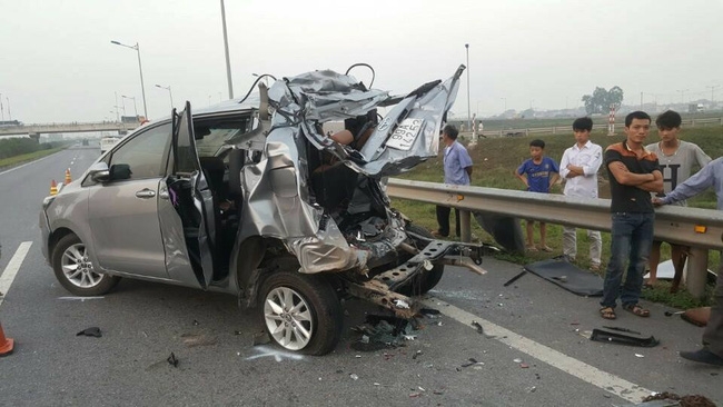 Tai nạn thảm khốc trên cao tốc Hà Nội-Thái Nguyên,