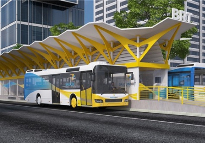 Miễn phí vé xe buýt BRT trong 1 tháng đầu 