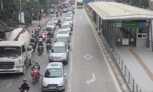 Hà Nội sẽ mở thêm tuyến BRT 02 Kim Mã - Hòa Lạc