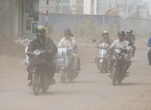 Năm 2016, Hà Nội có gần 300 ngày ô nhiễm theo chuẩ