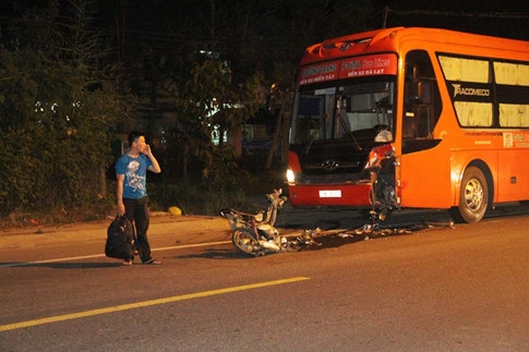 Xe khách Phương Trang tông chết một người đi xe má