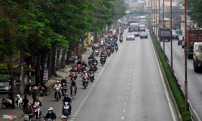 Tuyến đường người đi xe máy đúng làn gây ngạc nhiê