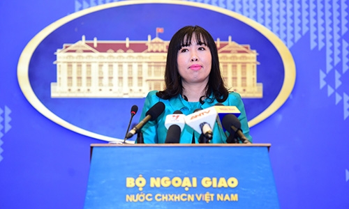 Bộ Ngoại giao Việt Nam có nữ phát ngôn v