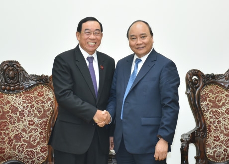 Thủ tướng tiếp Bộ trưởng Công chính và Vận tải Lào