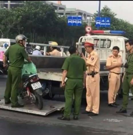 2 Nam công nhân tử vong trên đại lộ Mai Chí Thọ