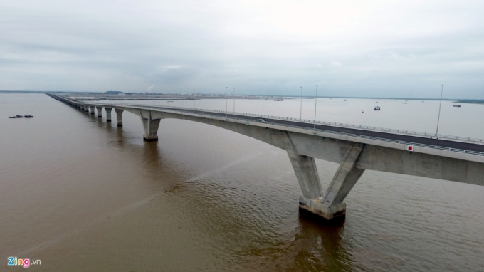 5 Toàn cảnh cây cầu vượt biển 12.000 tỷ dài hơn 5 