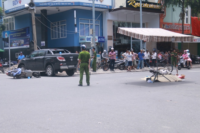 Tai nạn liên hoàn giữa trung tâm Đà Nẵng, 3 người 