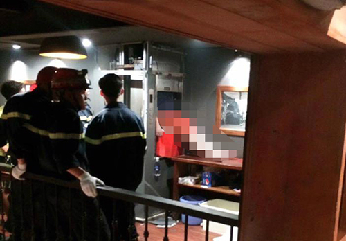 Nam thanh niên tử vong vì kẹt trong thang máy ở Hà