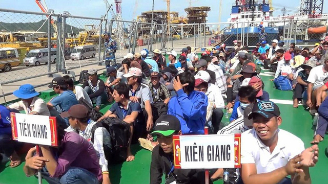 239 ngư dân Việt Nam bị Indonesia bắt giữ được 