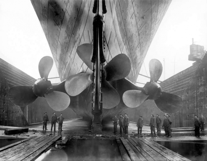 Hình ảnh hiếm có về tàu Titanic
