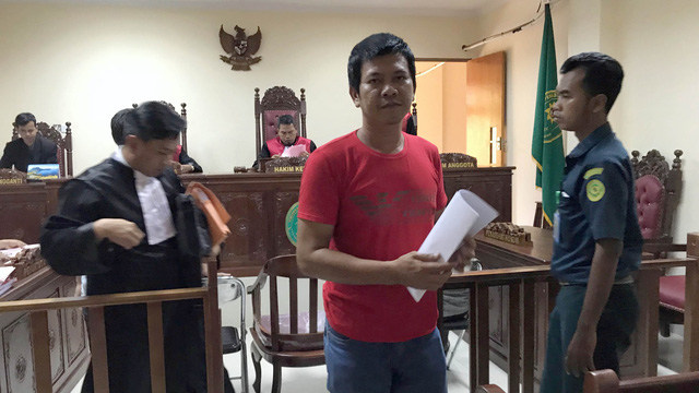 5 thuyền trưởng Việt đề nghị Indonesia tuyên vô tộ