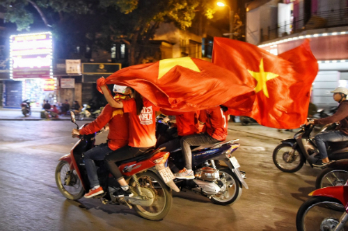 600 cảnh sát Hà Nội ứng trực sau trận U23 Việt Nam