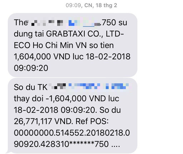 Đặt xe không được, bị Grab trừ tiền triệu vì sợ kh