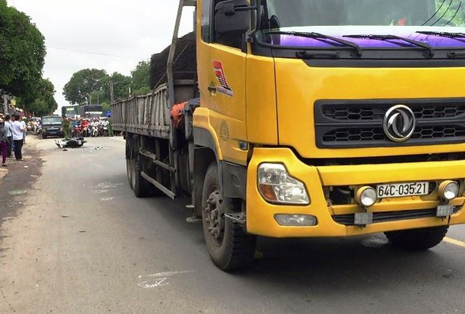 Thanh niên bị xe tải cán tử vong ở Sài Go