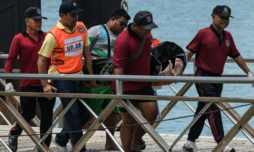 40 người thiệt mạng trong vụ chìm tàu ở Thái Lan