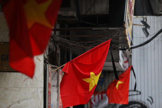 11 Hà Nội treo cờ rủ Quốc tang Chủ tịch nước Trần 