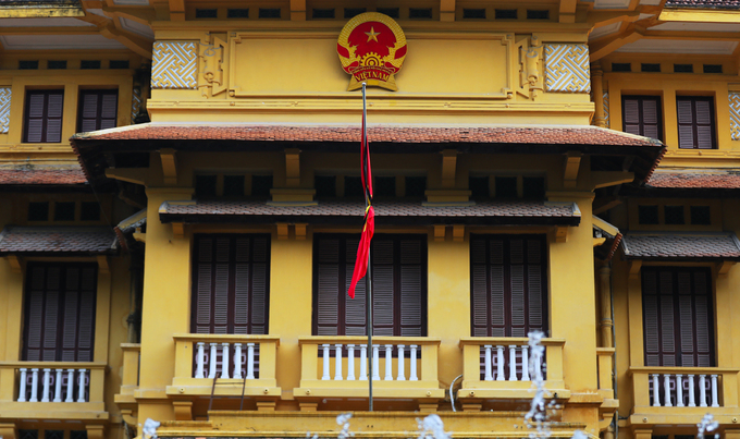 7 Hà Nội treo cờ rủ Quốc tang Chủ tịch nước Trần Đ