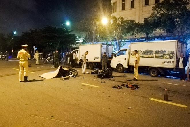 Tai nạn khiến 2 người tử vong tại chỗ ở Đà Nẵng