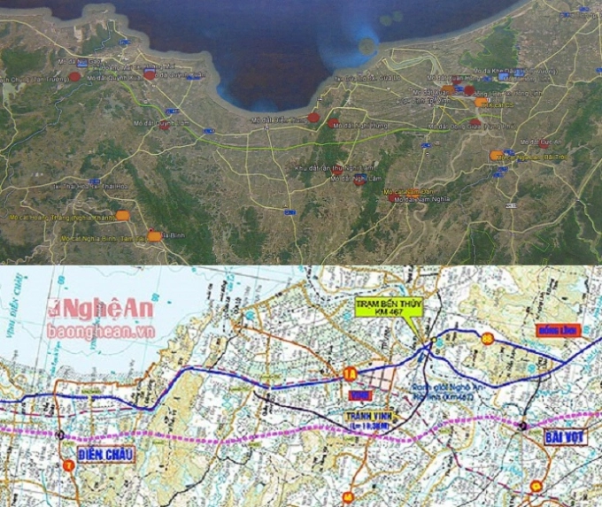 Cao tốc Bắc-Nam sẽ đi qua các huyện nào của Nghệ An và Hà Tĩnh? | Tạp chí  Giao thông vận tải