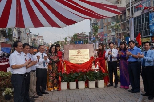 Khánh thành tuyến đường Thanh Nhàn để đưa vào sử d