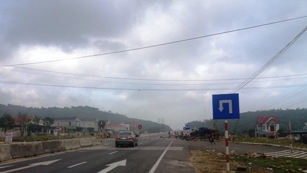 Quốc lộ 1A qua  Hà Tĩnh