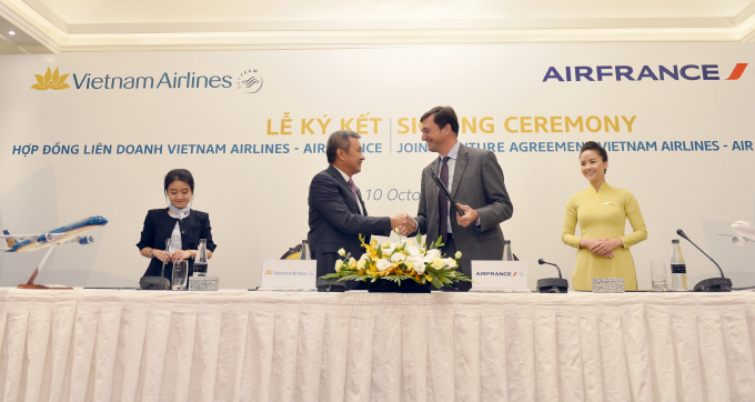 Ảnh 8 - Vietnam Airlines và Air France ký kết hợp 