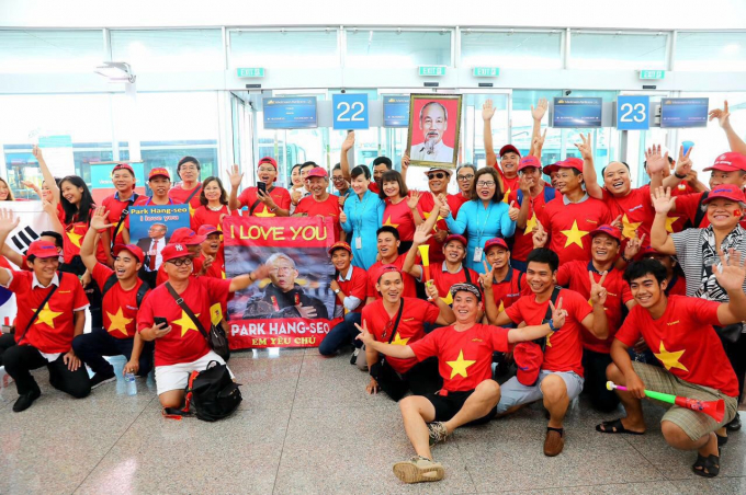 Vietnam airlines tiếp lửa đội tuyển Việt Nam
