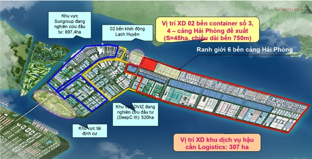 Dự án xây dựng 4 bến tại Cảng Quốc tế Hải Phòng đang triển khai thế nào?

 - Ảnh 1.