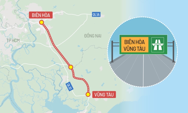Vừa triển khai, cao tốc Biên Hòa - Vũng Tàu đã chậm tiến độ - Ảnh 2.