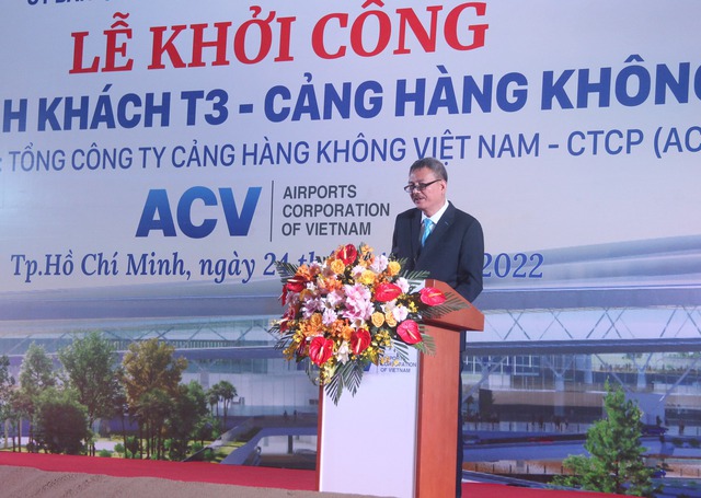 Thủ tướng Phạm Minh Chính phát lệnh khởi công Nhà ga T3 sân bay Tân Sơn Nhất gần 11.000 tỷ đồng - Ảnh 3.