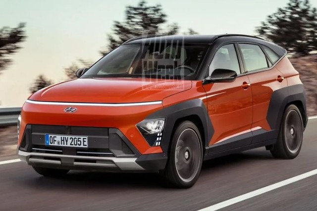 Hyundai Kona 2023, thiết kế hiện đại, cần gạt số như xe sang? - Ảnh 3.