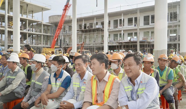 Trungnam Group dồn lực xây dựng Trường THPT Nguyễn Hiếu Tự về đích - Ảnh 3.