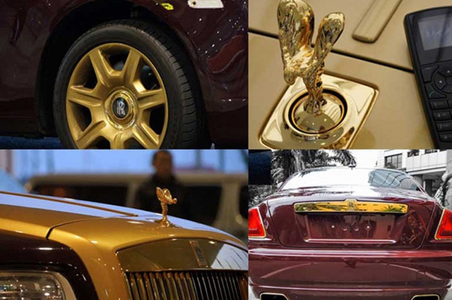 Rolls-Royce Ghost &quot;mạ vàng&quot; của ông Trịnh Văn Quyết được đấu giá để trừ nợ - Ảnh 4.