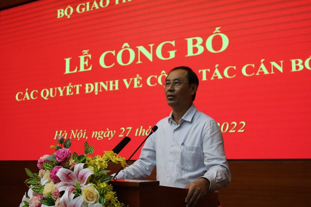 Công bố lãnh đạo Cục Đường bộ Việt Nam - Ảnh 1.
