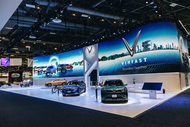 Đây là lần đầu tiên VinFast tham dự một kỳ triển lãm ô tô tại Canada.